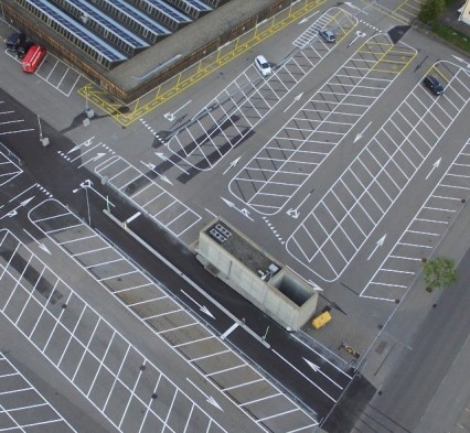 Parking estival